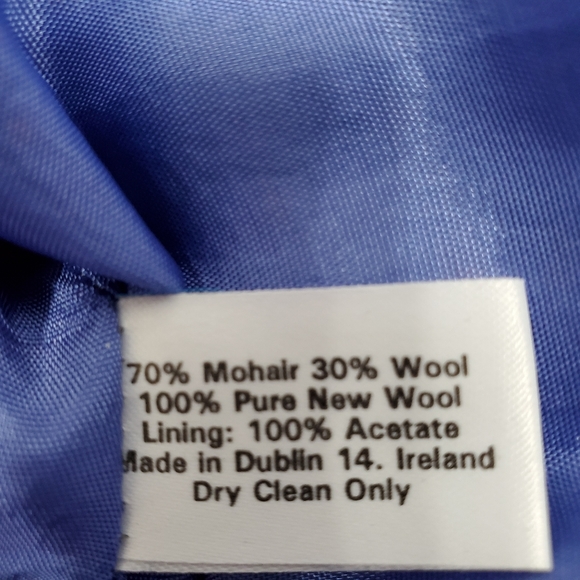 Donegal Design Mohair Coat - Picture 11 of 12